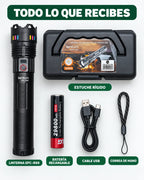 Linterna Recargable Lantun EPC-R69 con Estuche — imagen 3