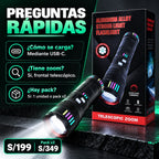 Linterna Telescópica Recargable USB-C con Power Bank — imagen 10