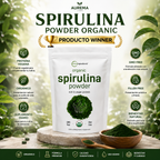 SPIRULINA POWDER ORGANIC – NUTRICIÓN VERDE PREMIUM