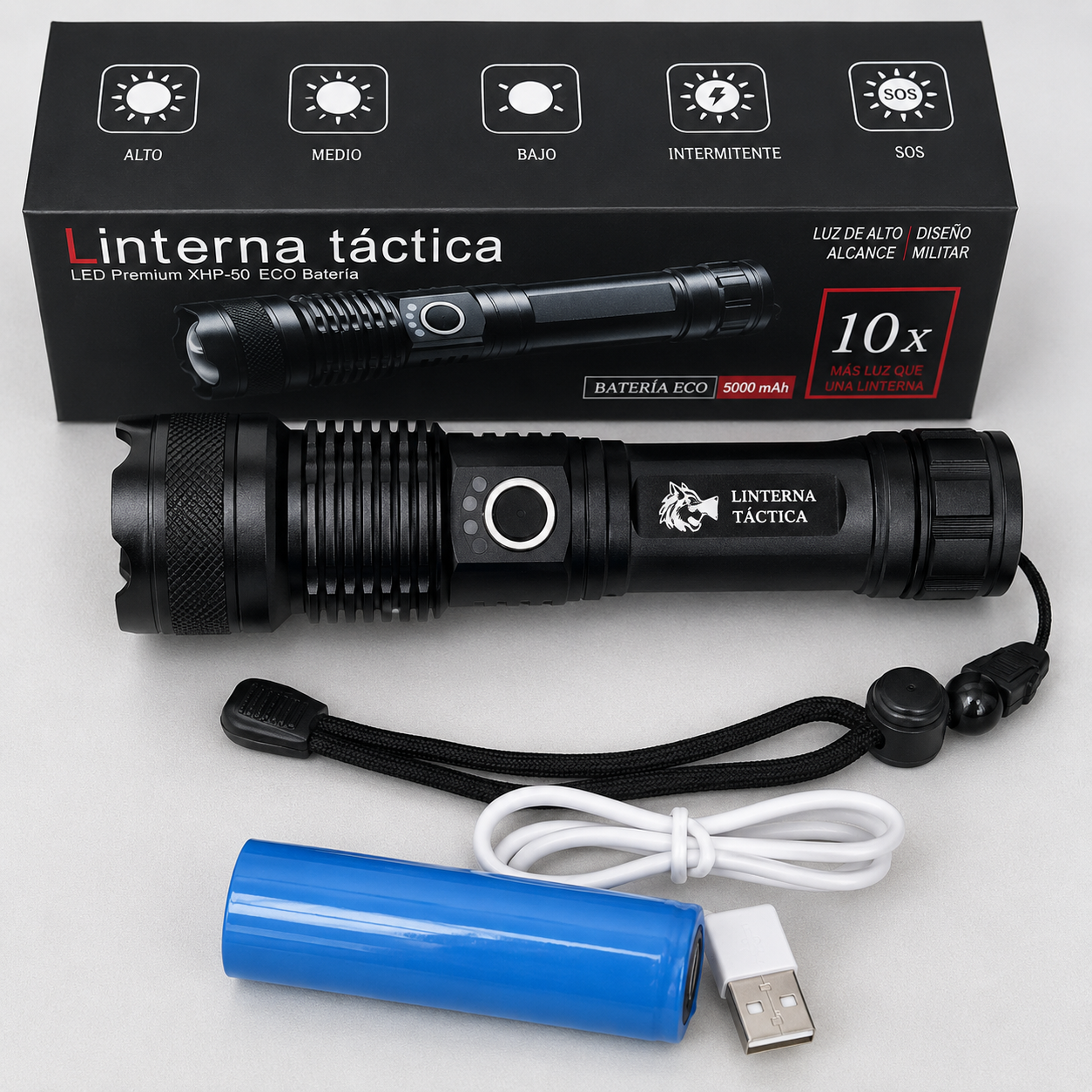 Linterna LED