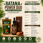 🌿 BATANA POWER DUO – SHAMPOO + ACEITE DE BATANA 🌿